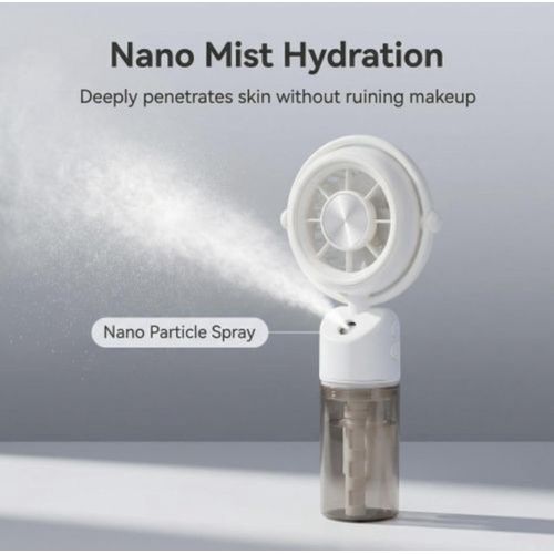 Nano mist hydration spray from the fan